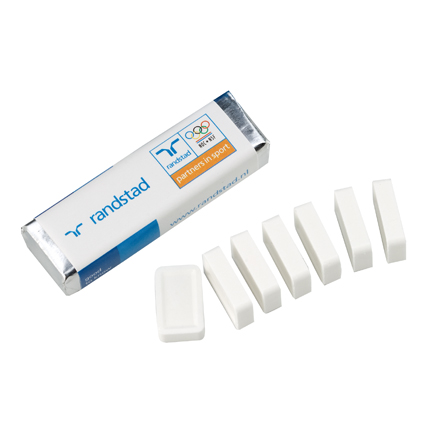 Vierkant pepermuntpakje