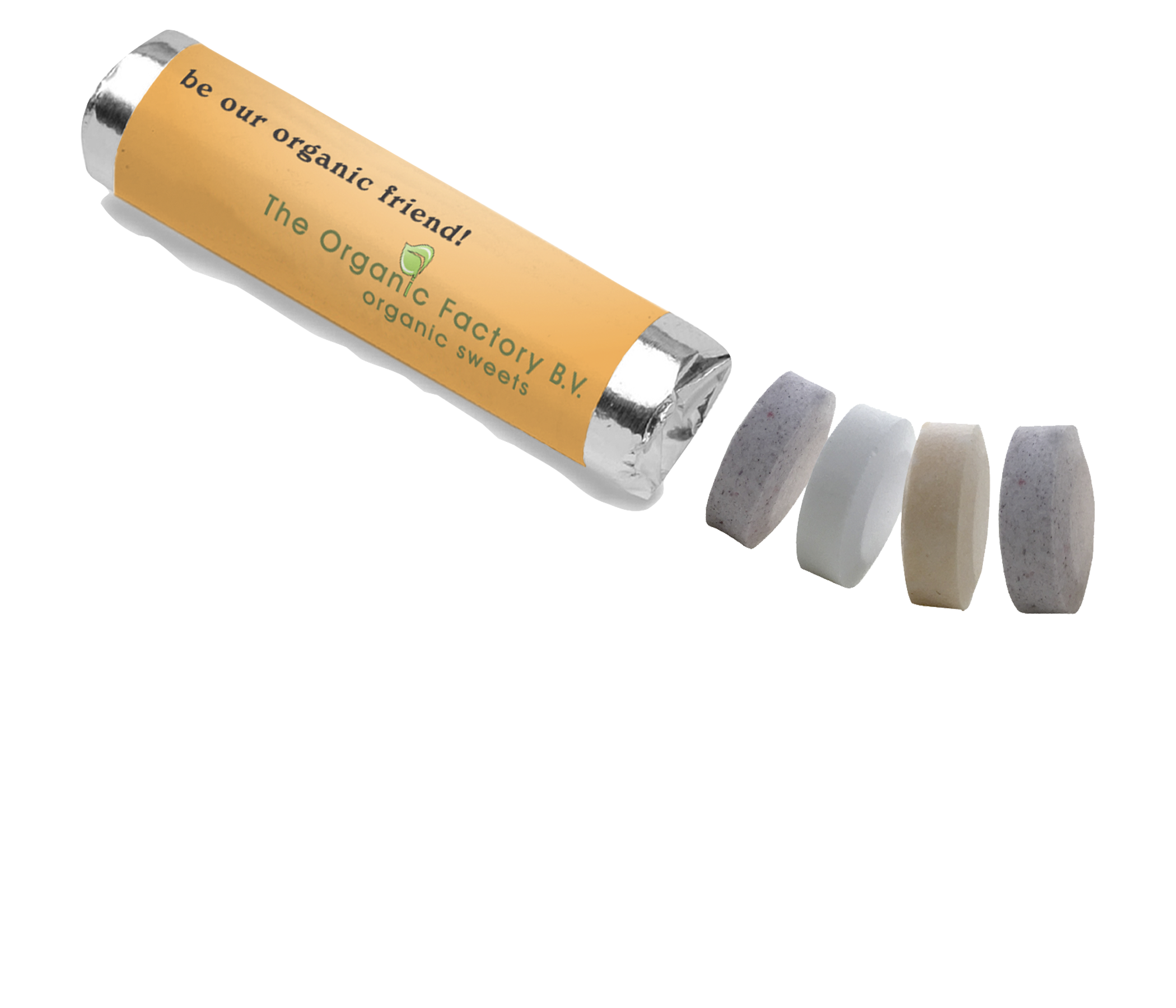 Biologisch pepermuntrolletje 9 tablets