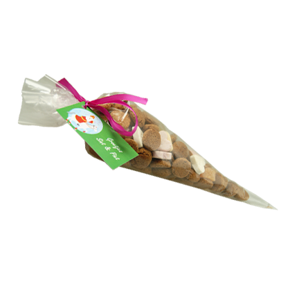 Punt snoepzak met Sintvulling
