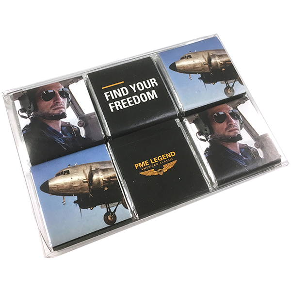 Carrédoosje CT-18 Transparante verpakking