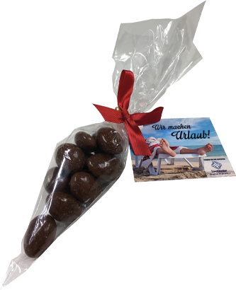 Puntzakje met amandelbonen