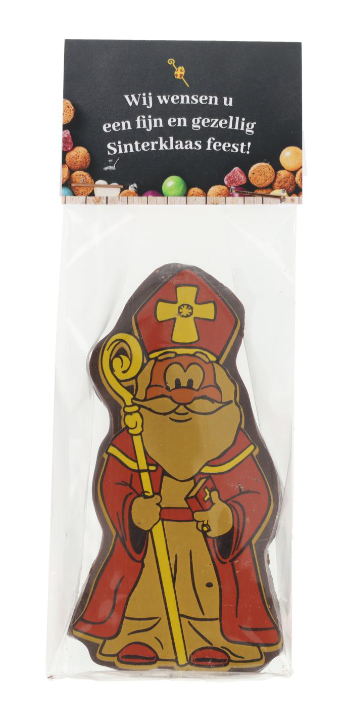 Kopkaartzakje met Sinterklaas