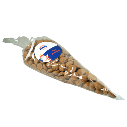 Puntzak kruidnootjes of strooigoed, diverse formaten