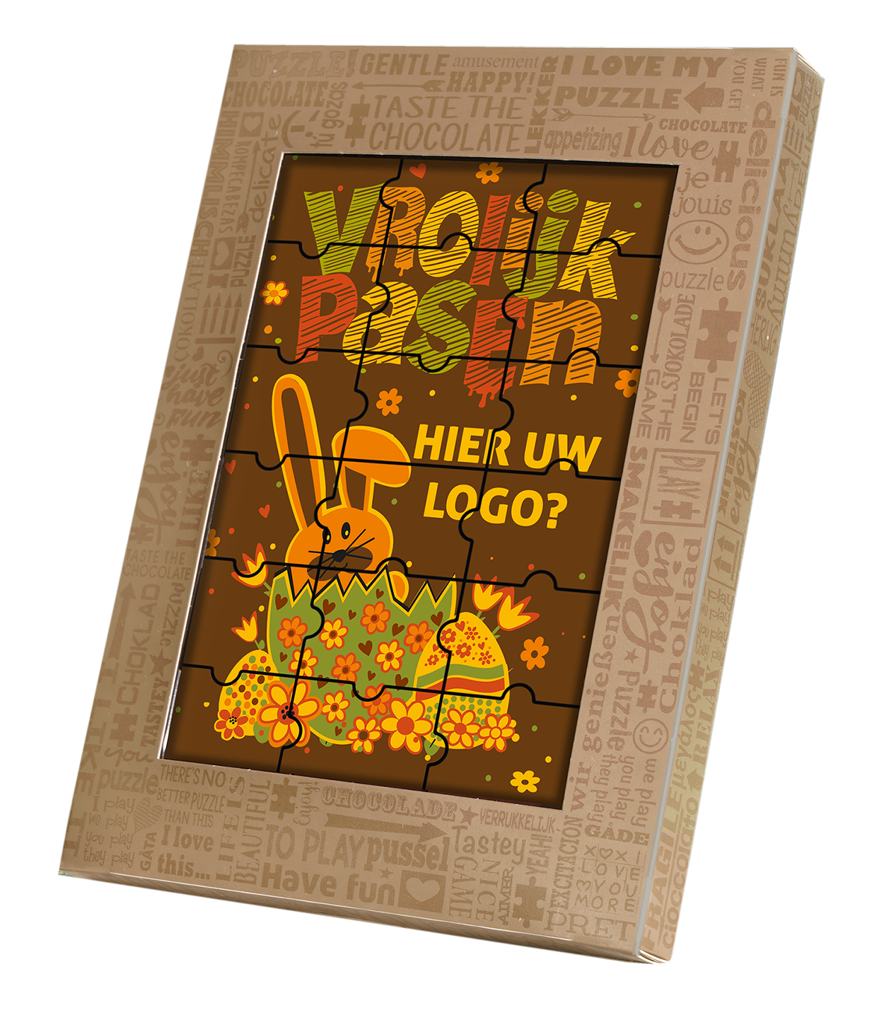 Chocolade puzzel Pasen